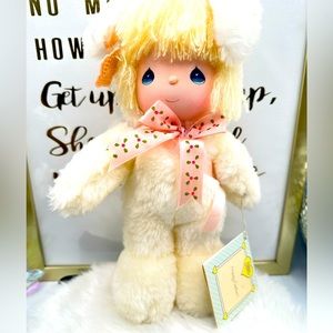 Vintage 1988 Precious Moments Applause Honey Bunny Rabbit Easter Doll Plush